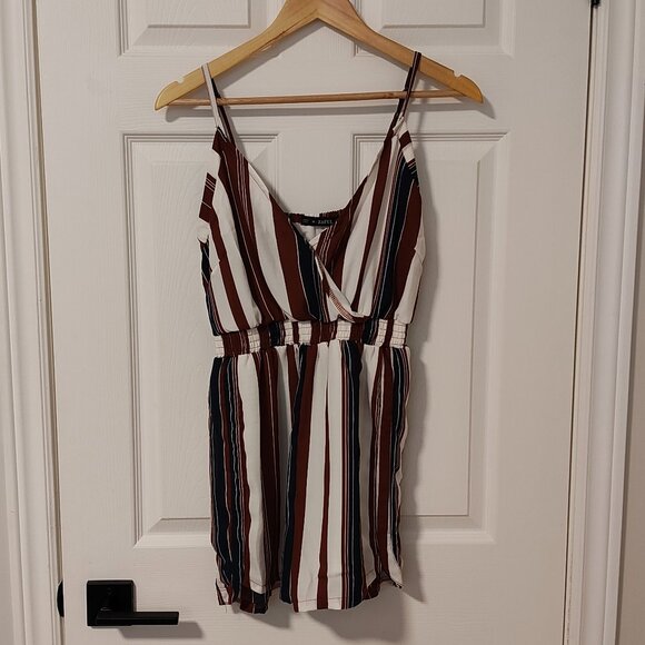 Striped Zaful Romper - Sz 6 - Picture 1 of 9